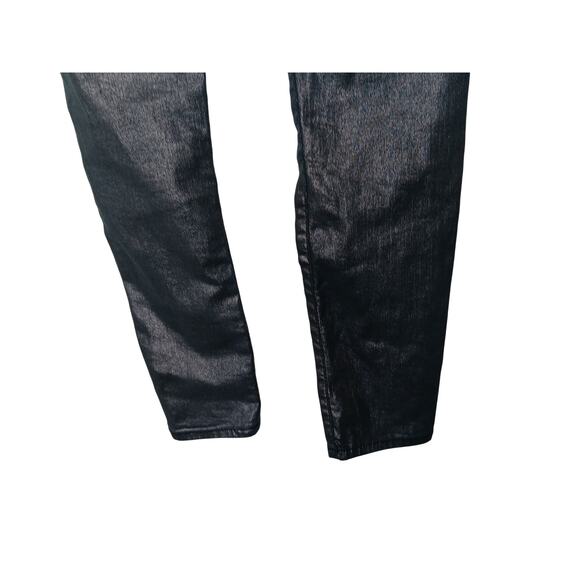 Lucky Brand Metallic Bronze Skinny Jeans Women’s Sz 2/26 Coated Shiny Pants - Picture 7 of 14